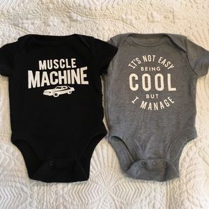 Old Navy, set of onesies. 0-3 months